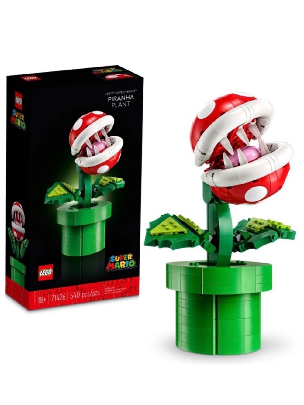 LEGO Super Mario Piranha Plant Building Set #71426 NEW In Box